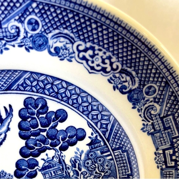 Set of 2~Johnson Brothers Blue Willow ￼Bread and Butter Plate 6.25” - Picture 4 of 7